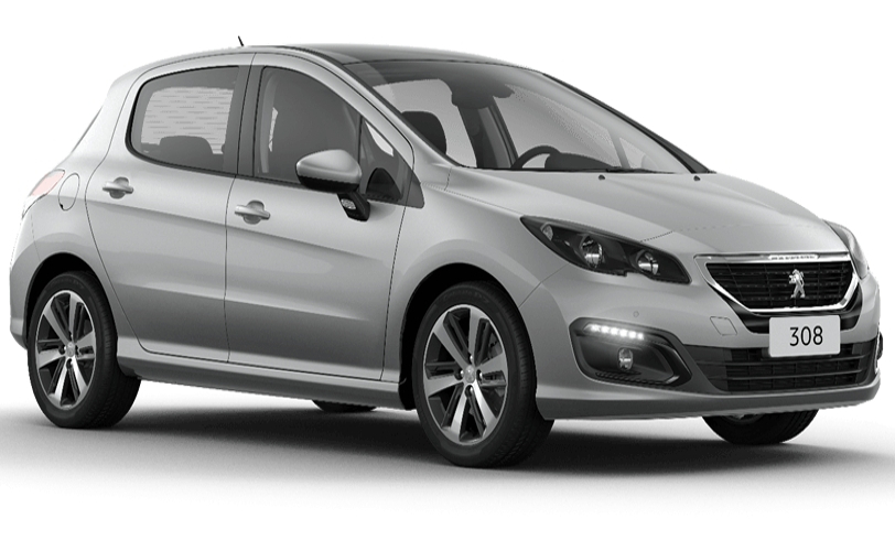 Peugeot 308 rental car